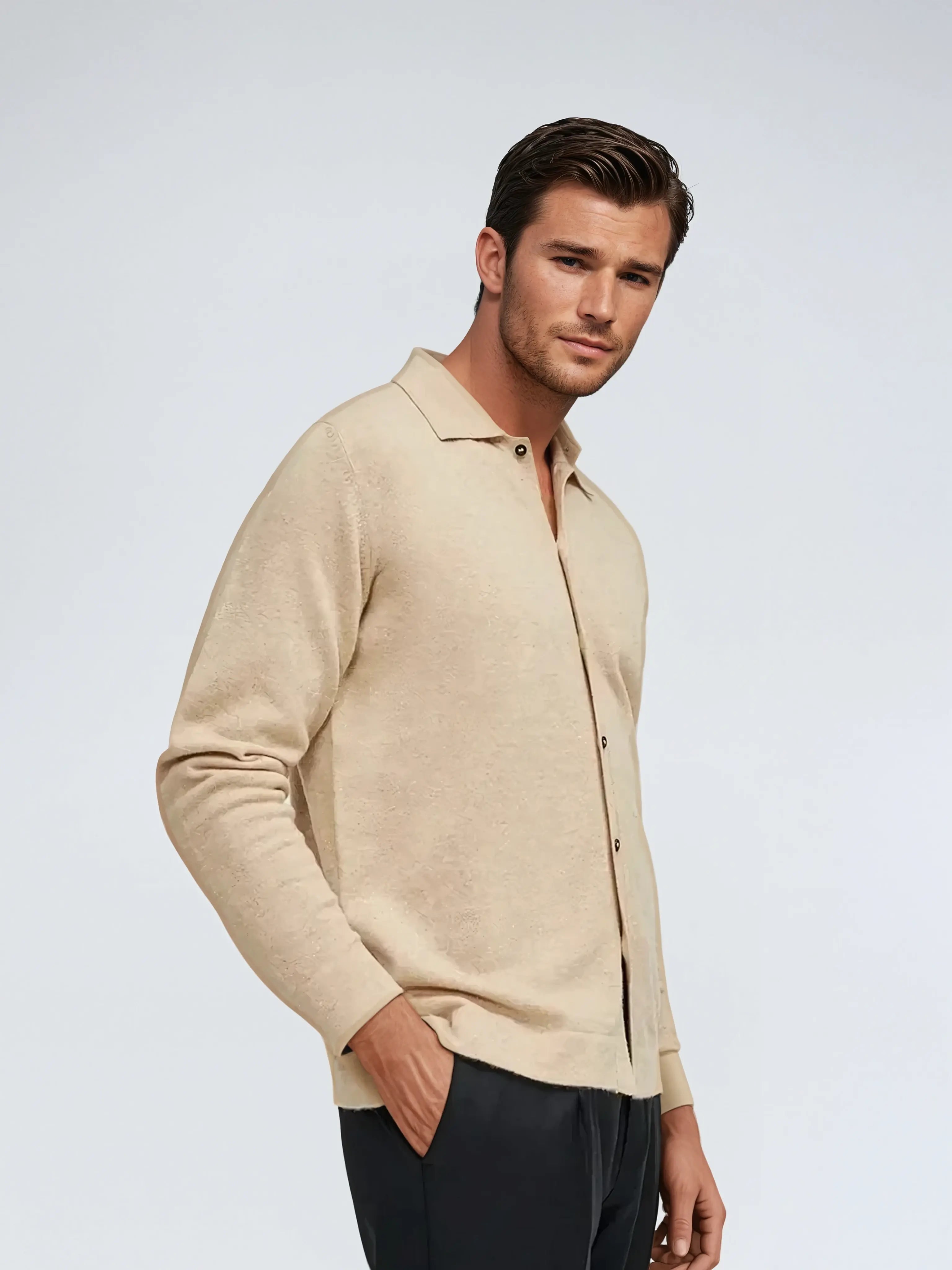 Cashwool Skjorte Beige