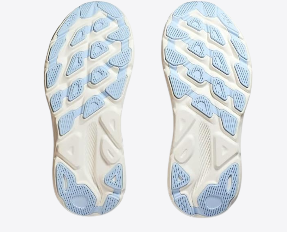 Clifton 9 Sneakers Bleu et orange