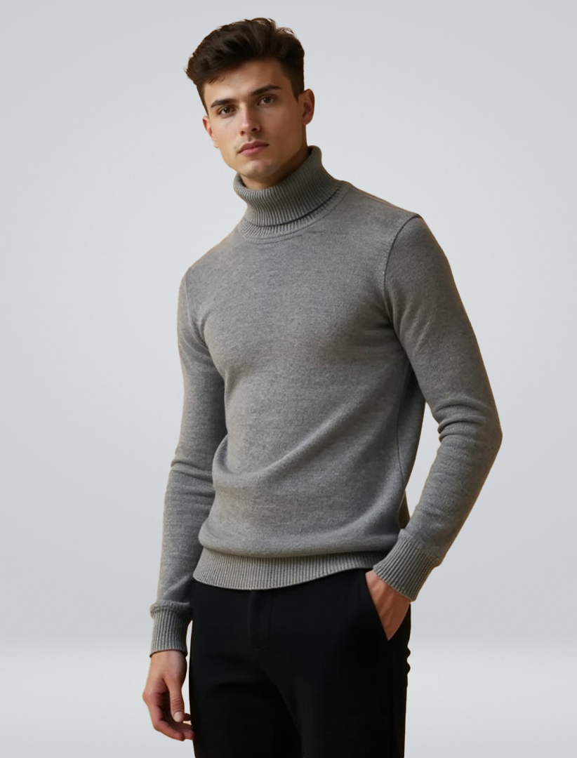 Brian | Varm Turtleneck Sweater